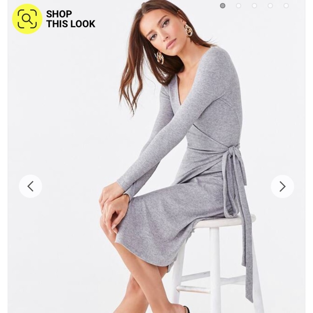 NWT Forever 21 Wrap Dress/ Size M